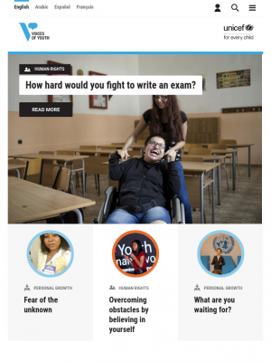 UNICEF - Voices of Youth